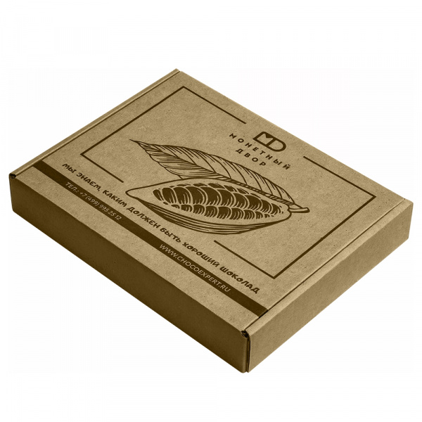 Молочный шоколад Монетный Двор "Ордена" в мини-плитках по 5 гр, 100 шт