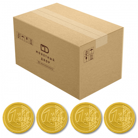 Монеты "Евро" Монетный двор, 500 шт по 6 гр.