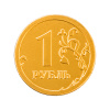 Монеты "Рубль" Монетный двор в банке, 120 шт по 6 гр.