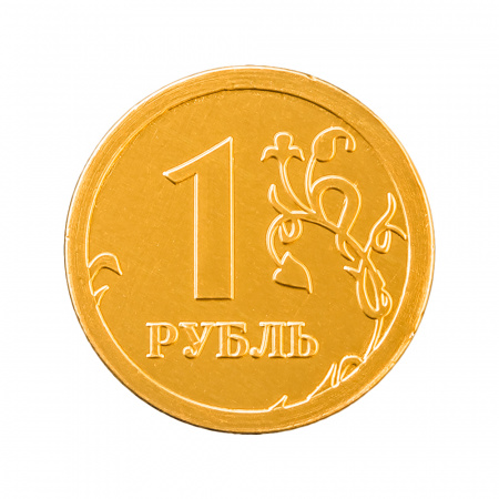 Монеты "Рубль" Монетный двор в банке, 120 шт по 6 гр.