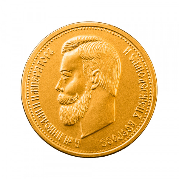 Медаль "Императоры России" Монетный двор с наклейкой, 24 шт. по 25 гр.